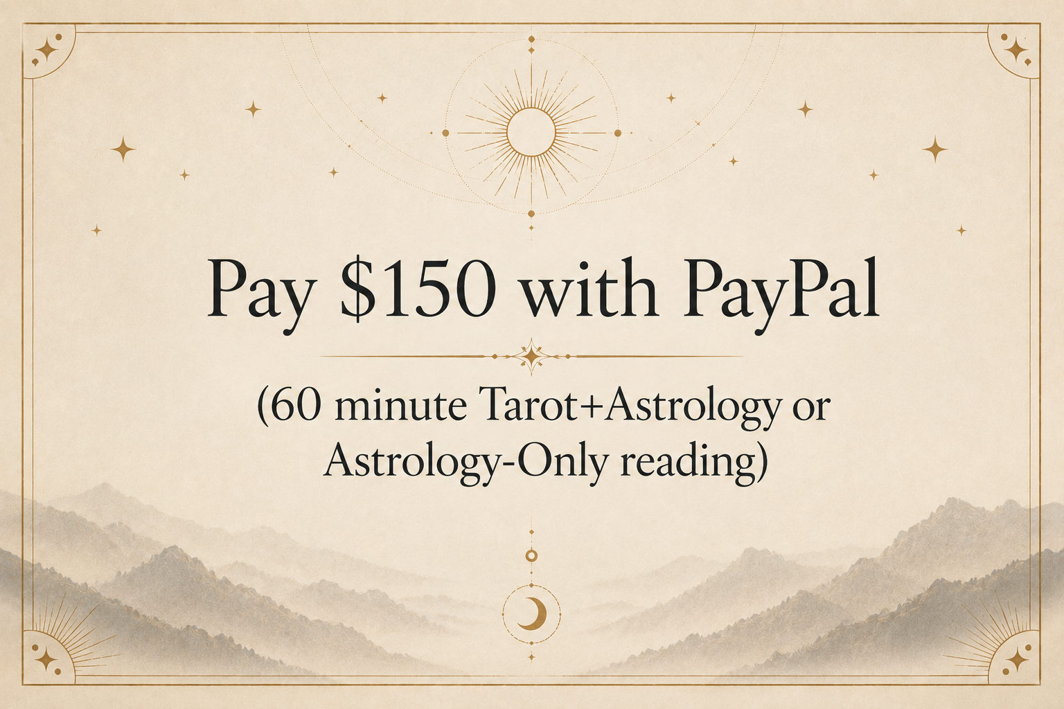 Pay $150